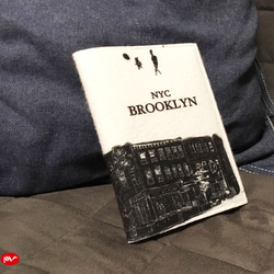 Originalフェルト素材ブックカバー「BROOKLYN」 5枚目の画像