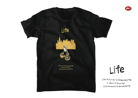 OriginalTシャツ「LIFE」 1枚目の画像
