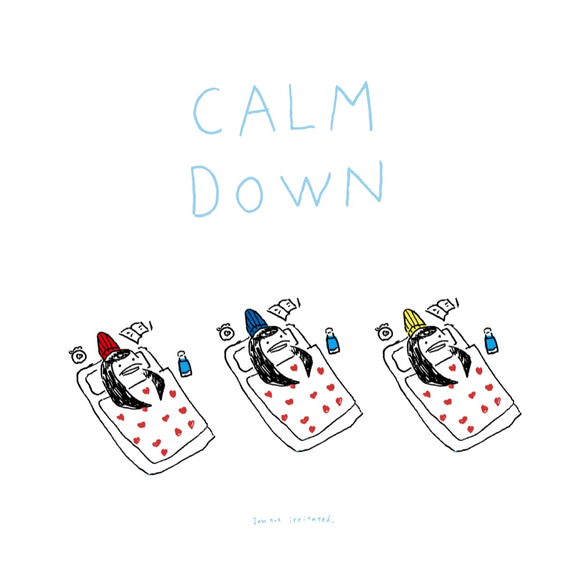 Originalスマホケース「CALM DOWN」 4枚目の画像