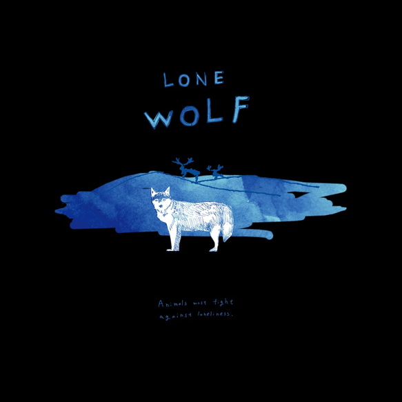 Originalスマホケース「LONE WOLF」 2枚目の画像