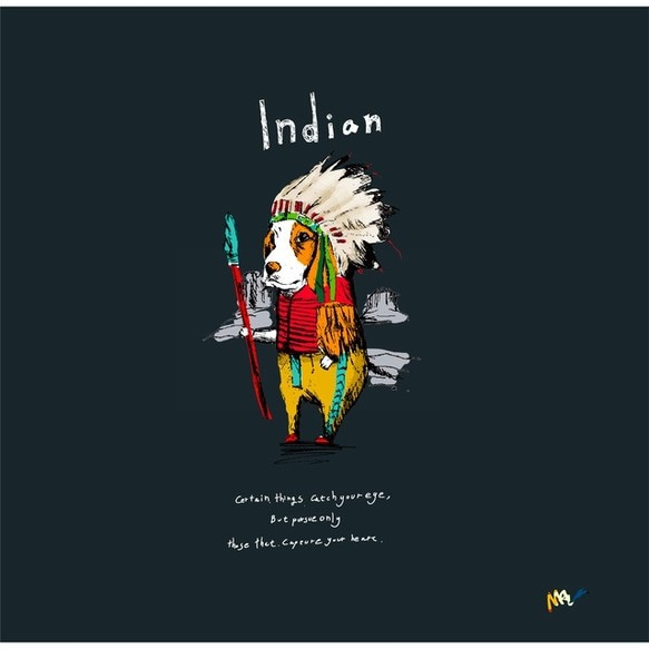フレーム付きＡ3ポスター「Indian」 2枚目の画像