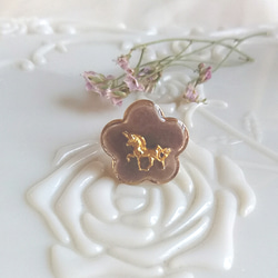 再販④♡ vintage honey bee 蜜蜂のヴィンテージリング A (ワイン