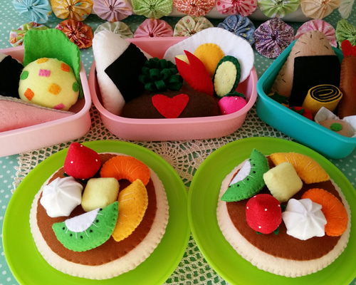 フェルト オーダー 完全休止中。おままごと 食育　ハンドメイド フェルト オーダー 完全休止中。おままごと 食育 ハンドメイド