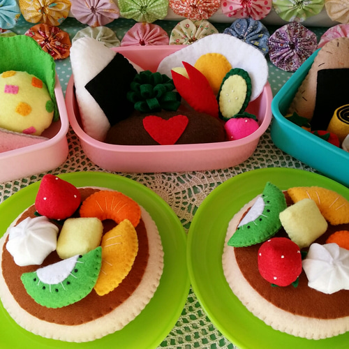 フェルトおままごと　ハンドメイド フェルトでつくるお店屋さんごっこキット 50561 フェルト