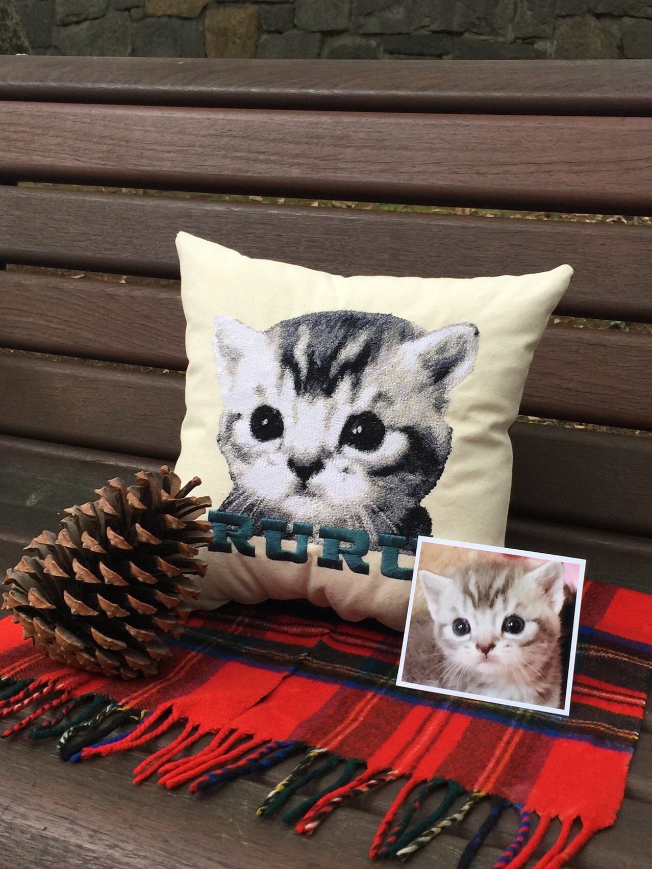 ★ イタリア オーダーメイド　高級　クッション☆ SILIK