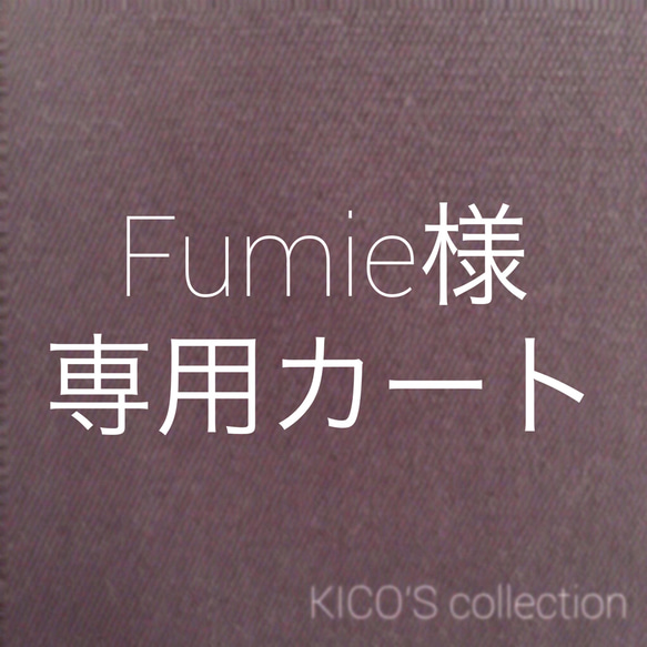 Fumie様オーダー品 1枚目の画像