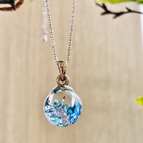 海の夢宝石【サージカルステンレスネックレス】 ネックレス