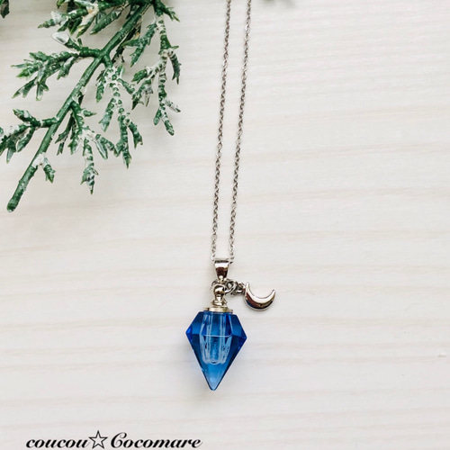 希少数量限定 クリスタルブルームーンアロマペンダント【サージカル