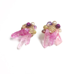 earring/crystal 1枚目の画像