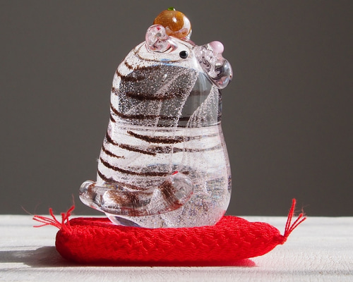 正月☆とらダルマさん&鏡餅⑳ お正月飾り(虎だるま、鏡もち) 鏡餅 hitokkuma 通販 13114692