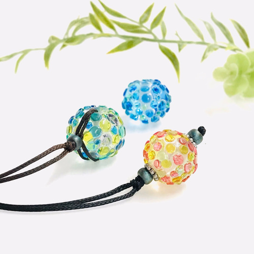 つぶつぶ可愛いとんぼ玉 とんぼ玉 TASUKU 通販 9149430｜Creema