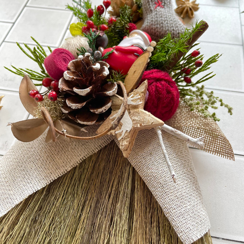 フライングリース　クリスマスリース　クリスマススワッグ フライング&置き型クリスマスツリー スワッグ ガーランド フライング