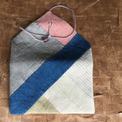 手織りヘンプ紐式財布大 P2-3 3枚目の画像