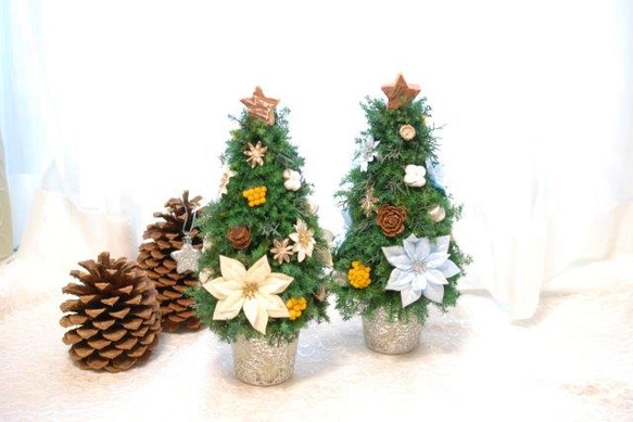 ホワイトクリスマスツリー 3枚目の画像