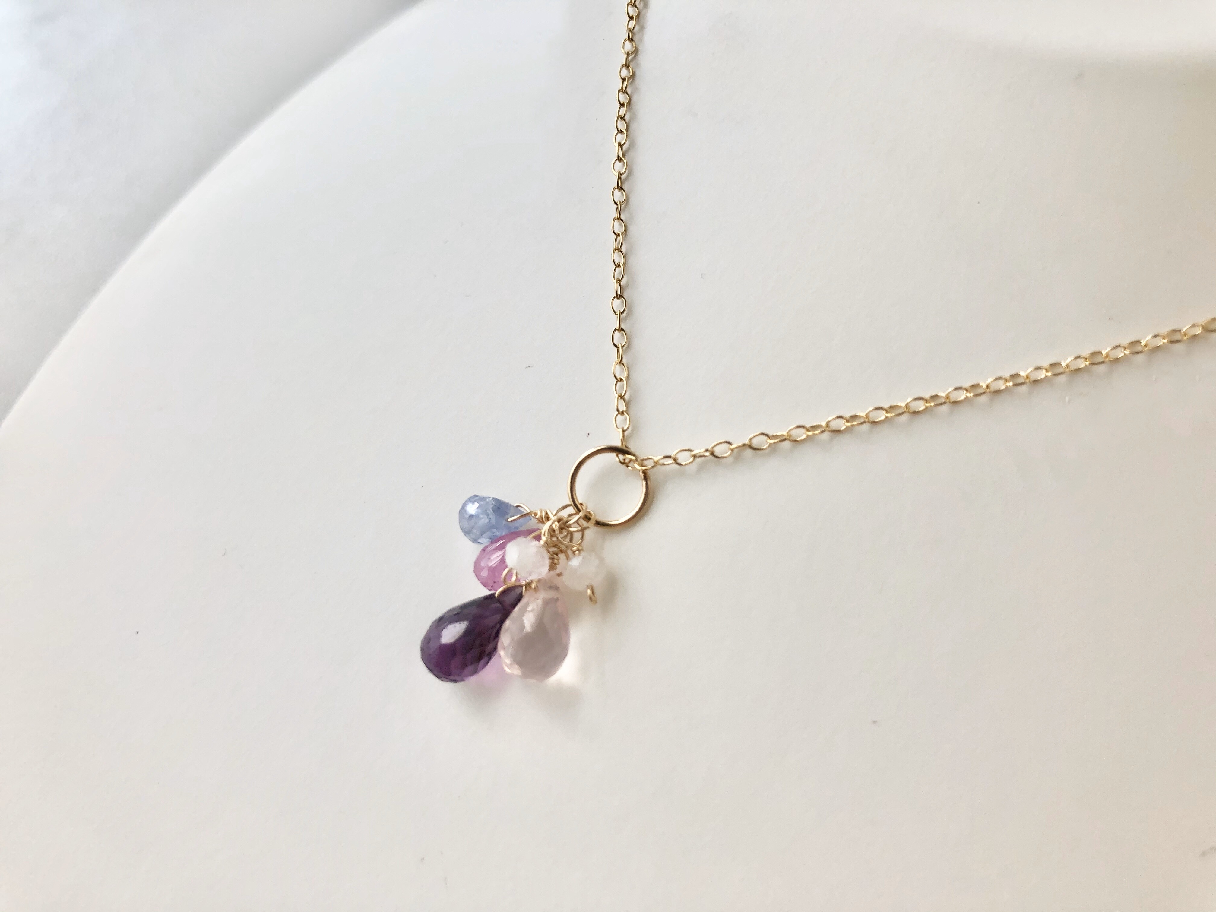 n.♡ページです♪   天然石アクセサリー8点おまとめです♪ペンダント他 いろんな天然石のペンダントトップ 8 ネックレス・ペンダント 呼