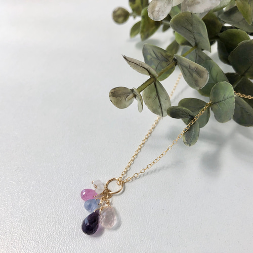 n.♡ページです♪   天然石アクセサリー8点おまとめです♪ペンダント他 いろんな天然石のペンダントトップ 8 ネックレス・ペンダント 呼