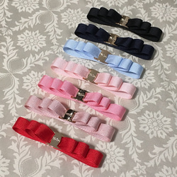 親子でおそろいも♡フェラガモ風ヘアアクセサリー（クリップ