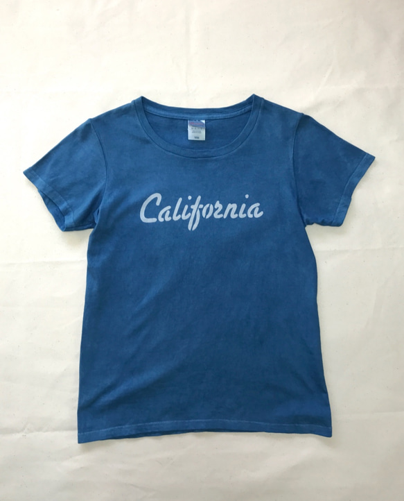 藍染-T California 1枚目の画像