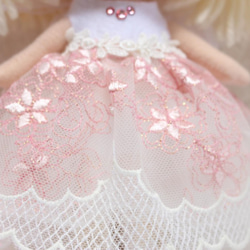 イーマリーちゃん　桜の花冠＆ピンクのドレスセット④ 2枚目の画像