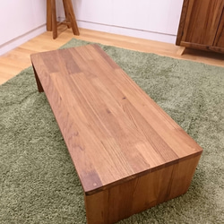 シンプルなローテーブル 3枚目の画像