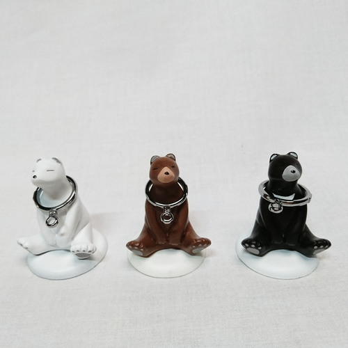 クマのリングホルダー 指輪・リング きまま製作所 通販 4569766