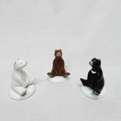 リングホルダー(くま) クマのリングホルダー 指輪・リング きまま製作所 通販 4569766