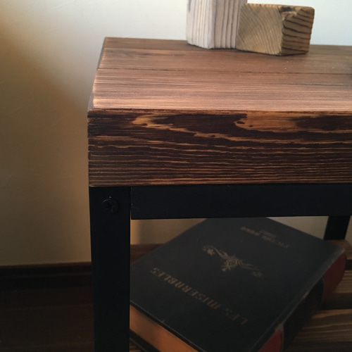 ビンテージ サイドテーブル・ローテーブル・ブライワックス