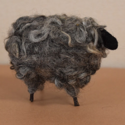 羊毛フェルト　ひつじ　オブジェ　飾り　羊 5枚目の画像