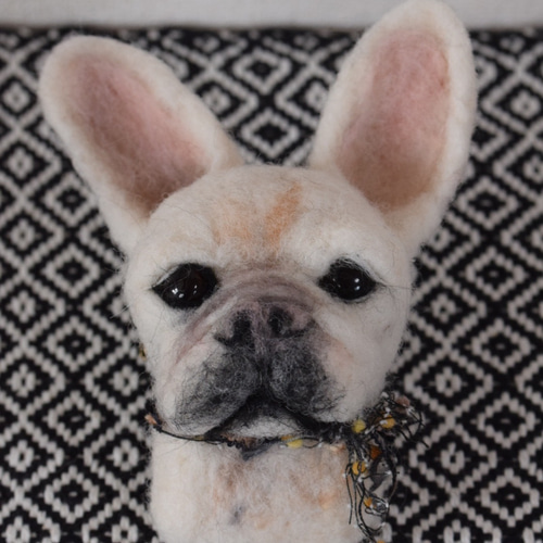 羊毛フェルト　フレンチブルドッグ 羊毛フェルト フレンチブルドッグ - FUWAWAWANN'S GALLERY