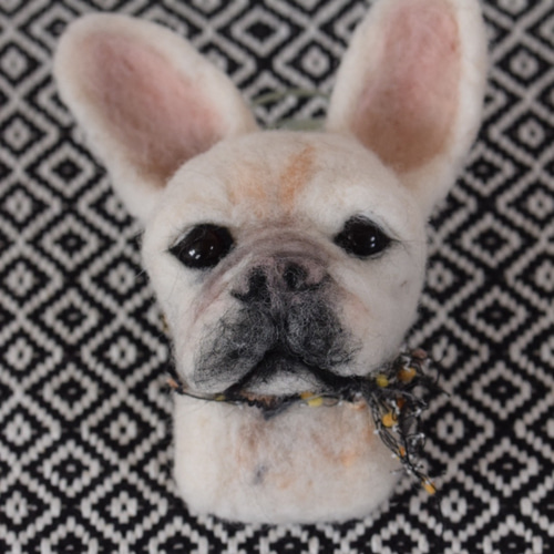 羊毛フェルトフレンチブルドッグ&ミニチュアダックス