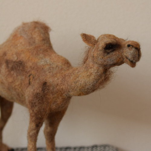 ラクダ(羊毛フェルト)キャメル ラクダ(羊毛フェルト)キャメル