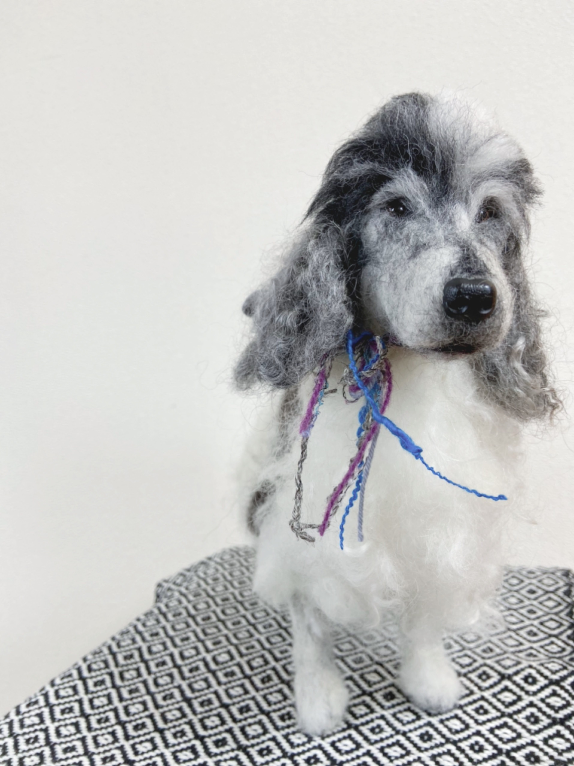 羊毛フェルト　犬　イングリッシュコッカースパニエル　犬　アニマル　リアル犬　羊毛ドッグ　愛犬