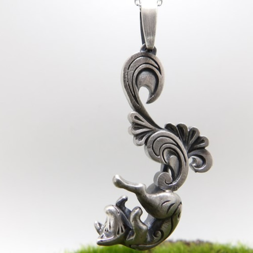 九尾の狐・トップ ネックレス・ペンダント 林檎屋 通販 1456441