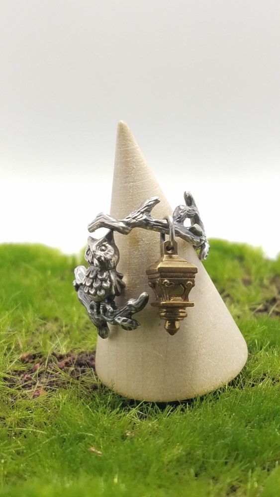 ランタンとフクロウ・リング