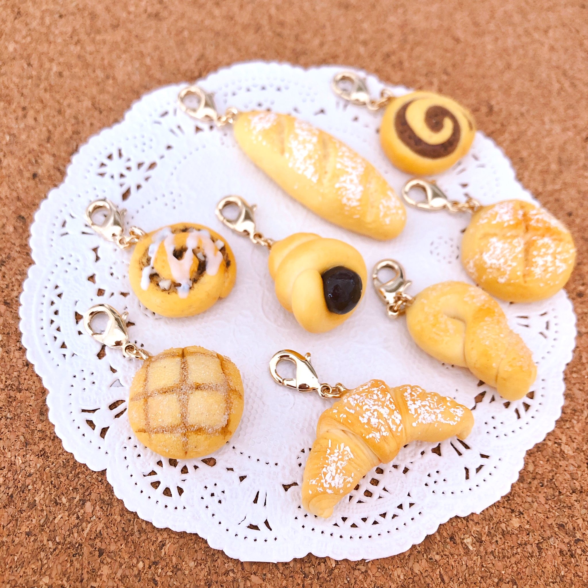 オーダーページ✰抹茶カメロンパンストラップ フェイクスイーツ