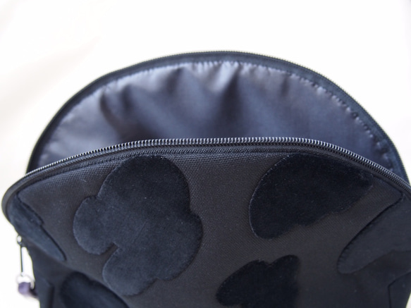 LEOPATCH CLUTCH BAG " L " < black >【 受注生産 】 4枚目の画像