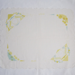 japan handkerchief ~ yellow ~【文字入れ可・受注生産】 9枚目の画像