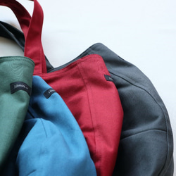 【20％OFFセール】毎日のバッグL（チャコール） 3枚目の画像