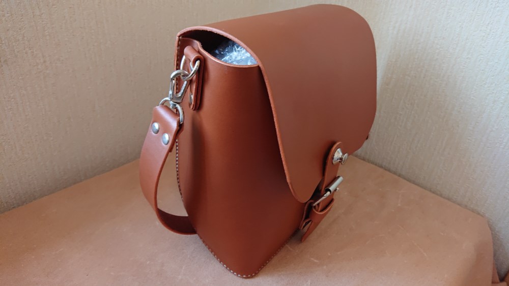 本革手縫い ショルダーバック