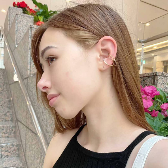 14kgf*Random Triplet ear cuff / 1piece 3枚目の画像