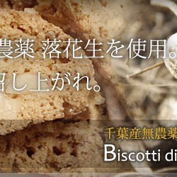 【Lサイズ】Biscotti di Chiba peanuts（千葉県産ピーナッツ）140g（国産小麦100％） 4枚目の画像