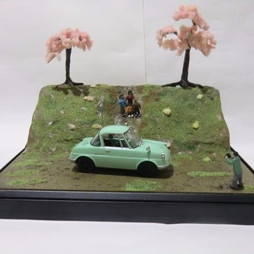 1/32スケール マツダR360ジオラマ その他置物 ナツキ 通販 2333557