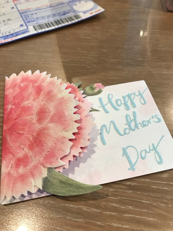 さな様専用✨母の日メッセージカード 1枚目の画像