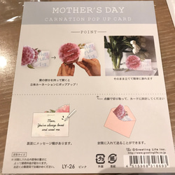 さな様専用✨母の日メッセージカード 2枚目の画像