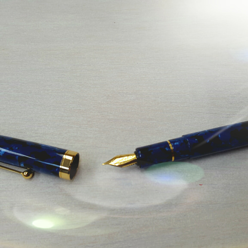 手づくり万年筆セルロイド軸 ペン・筆記用具 リコピン 通販 4067626