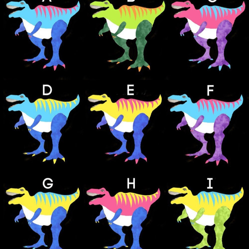 恐竜のリュック♪お名前入り ティラノサウルス bigサイズ イエロー