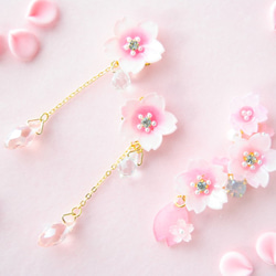 【  creema限定 】福袋 咲き誇る桜のアクセサリーset　 2枚目の画像