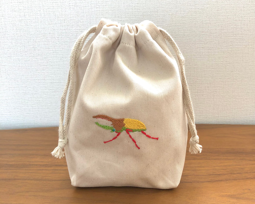 カブトムシの巾着20枚・ペンギンの巾着20枚 巾着袋 unomori 通販