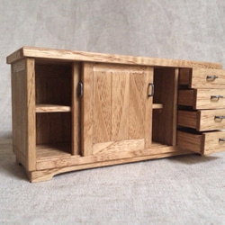 ミニチュア家具　1/10mini chest 2D-4 2枚目の画像