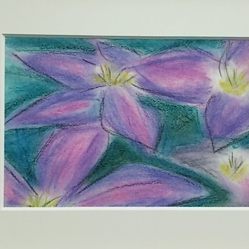 ミカエル様専用】絵画 油絵 原画 花 パステルカラーアート